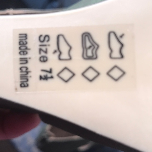 NEW Michael Antonio Green Wedge Shoe 7.5 - Picture 8 of 8